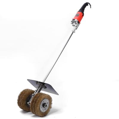 China Innovative Function Portable Electric Metal+plastic Long Rod Double Wheel Grinding Machine for sale