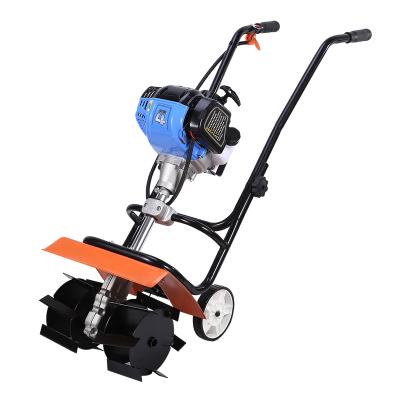 China Wholesale Anti-Slip Wheel Straight Metal Weeding Knife Push Hand Plastic Brush Cutter for sale