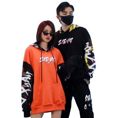 China Anti-Wrinkle Apparel Manufactures Plus Size Men's Clothing Casual Streetwear Hoodies High Quality Casual Printed Unisex Oversize Stain Wholesale for sale