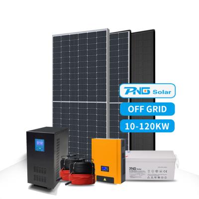 China Commercial factory price off grid 50kw solar system solar power system with very promise market for sale