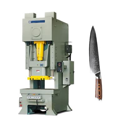 China 100ton plate, stamping machine power automatic factory chef's knife santoku punching machine press for sale