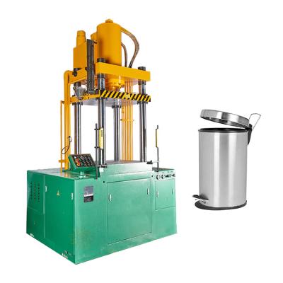 China Factory High Efficiency Hydraulic Metal Stamping Auto-Oil Press Machine For Waste Bin for sale