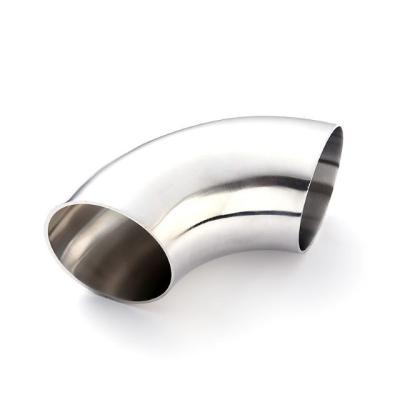 China Widely factory price direct sale stainless steel 304 316 elbow bend surface seamless fine polishing treatment for sale