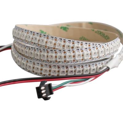 China WS2812b LANDSCAPE WS2812b LED IC 144 Running Water 5v Strip 5050 Slide Light Integrated Full Color High Density Immaculate Soft Light Strip for sale