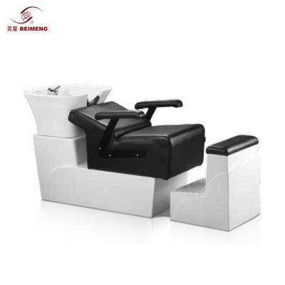 China BEIMENGWholesale Modern Comfortable Beauty Hair Washing Hairdressing Massage Bed Shampoo Chair Salon Furniture Hair Equipment for sale