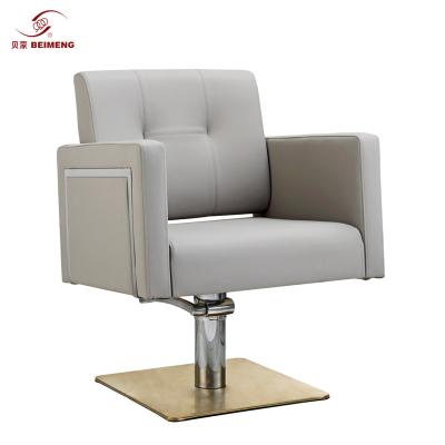 China BEIMENG Modern Hair Salon Equipment Furniture Black Salon Chairs Hairdressing Chair for sale