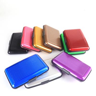 China Wholesale Fashion Credit Card Holder Credit Card Wallet Metal Wallet Credit Card Holder for sale