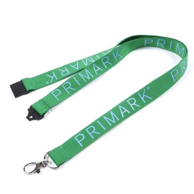 China Factory Price Cheap Wholesale Custom Woven Polyester Lanyard for sale