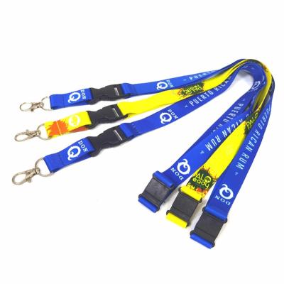 China Wholesale Cheap Polyester Best Logo Card Holder Lanyard Wholesale Custom Price Factory Price for sale