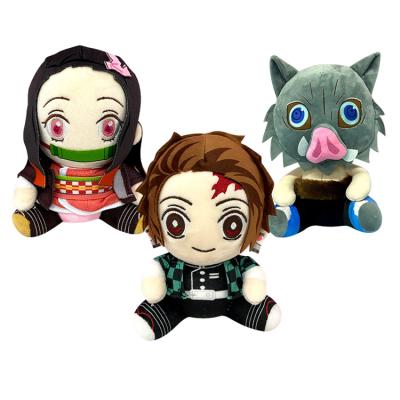 China Wholesale Plush Toys China Plush Your Beans 20Cm Doll Demon Slayer Cartoon Toy for sale