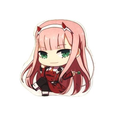 China Custom Plush Pillow Anime Scrunchie in the Franxx National Team 02 Plush Pillow Cushions Sofa Cushions for sale