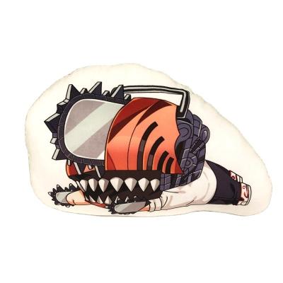 China New plush anime Chainsaw Man Tumacima double-sided different printed pillow cushion cushion plush pillow for sale