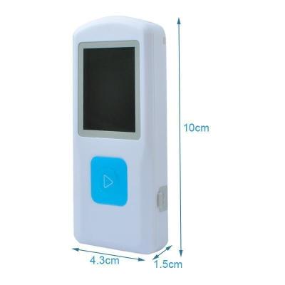 China Home ECG Transmission Tooth CE Monitor Portable ECG Machine Testing Wireless Holter ECG Approved Blue Wireless Device ECG for sale