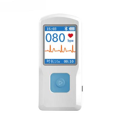 China Home ECG Transmission Tooth CE Monitor Portable ECG Machine Testing Wireless Holter ECG Approved Blue Wireless Device ECG for sale