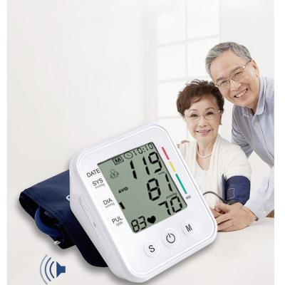 China Others Easy Operate One Button Switch PC ABS Blood Pressure Monitor Arm Digital Blood Pressure Monitor for sale