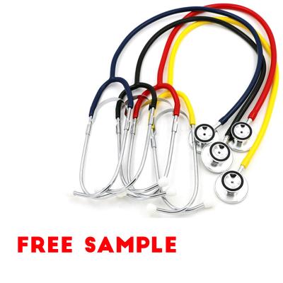 China Convenient Multicolor Premium Medical Stethoscopes Cardiology Dual Head Nurse And Doctor Stethoscope With Amplifier for sale