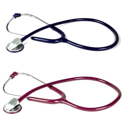 China Durable Elastic Good Price Luxury Cardiology Shrapnel Medical Pediatric Single Head Stainless Steel Stethoscope for sale