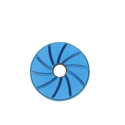 China Marble Midstar 4 Inch Shape Stone Special Abrasive Resin Edge Polishing Wheel for sale