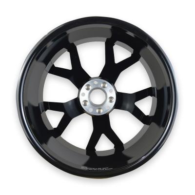 China Chinese Made Fashionable Chrome 4 Hole Aluminum Wheels Car Passenger Rims for sale