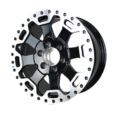 China ALLOY Forged Wheels 17 Inch 6061-T6 Custom Off-Road Beadlock Ring 17x9J 6x139.7 5x130 5x150 5x127 For Wrangler Modified for sale