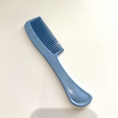 China Eco-Friendly Biodegradable Comb Children Travel Home Adult Wheat Straw Hotel Adult Disposable Comb for sale