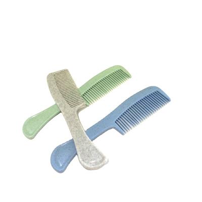 China Wheat straw Wheat straw wholesale hotel distributes hair comb cheap and personalized disposable plastic hotel comb for sale