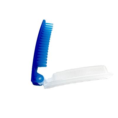 China Plastic Hot selling custom disposable hotel hair travel plastic comb for sale