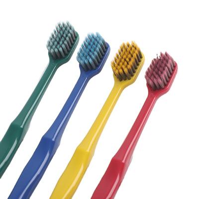 China PP environmental protection Eco-friendly material Easy to carry adult toothbrush for sale