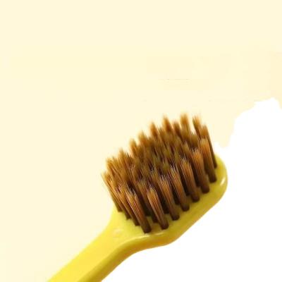 China PP environmental protection Eco-friendly material Easy to carry adult toothbrush for sale