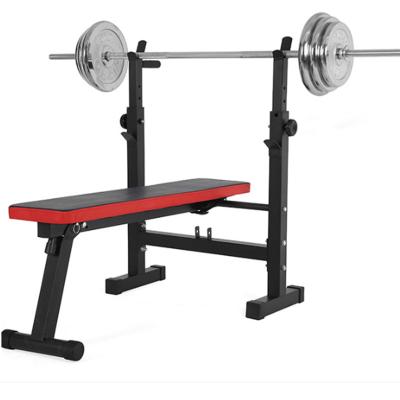 China Indoor Hot Selling Adjustable Barbell Weight Bench Weight Weight Lifting Equipment For Fitness Weight Lifting Set Bed for sale