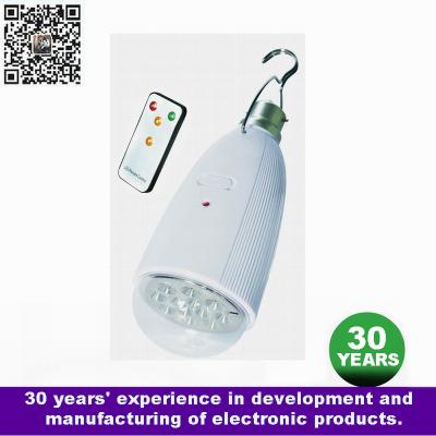 China ROAD LED emergency rechargeable bulb with lights remote control portable lamp manufacturing factory direct AS-1401-12ER for sale