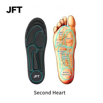 China JFT Integrated Athlete Decompression Far Infrared Insoles Protect Feet For Shoes Sportsman Insoles Running Healthy Feet Insoles for sale