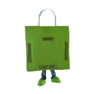 China Shopping Bag Soft Plush Customized Mascot Costume / Purse Mascot Costume for sale