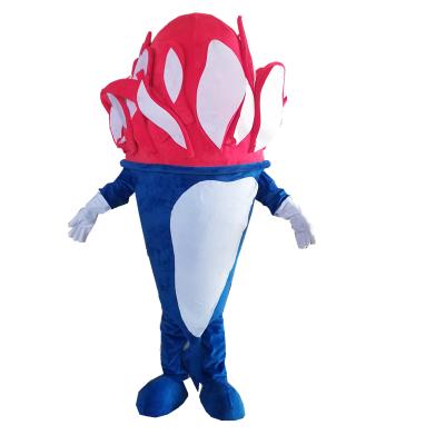 China Custom Soft Plush Food Mascot Costumes / Cream Mascot Costumes for sale