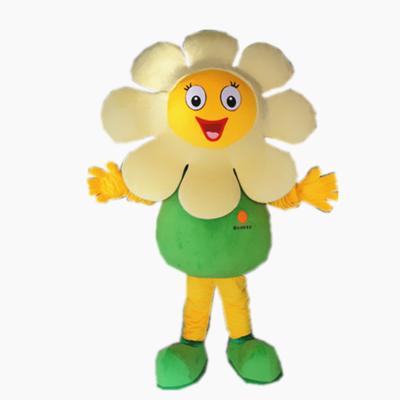 China Yellow EVA Hola Flower Mascot Costumes/Factory Adult Mascot Costumes for sale