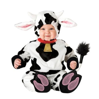 China Super Soft Plush Baby Cow Costume / Halloween Costume for sale