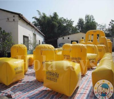 China 0.6mmPVC& 0.9mmPVC Inflatable Paintball Bunkers / Inflatable Paintball Field For Sale for sale