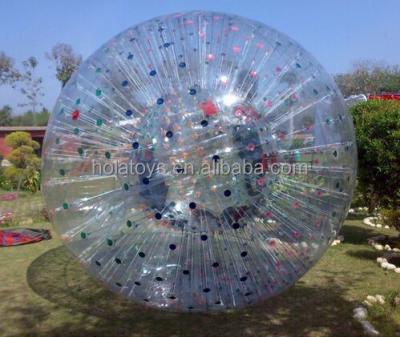 China Toy Hola zorb ball/inflatable funny transparent zorb/cheap zoeb balls for sale for sale