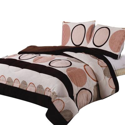 China Factory supply home print flower comforter borrego bedding sets for sale