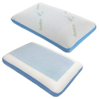 China Memory Foam Bed Pillow Anti-Static Orthopedic Comfort Relax Gel Memory Foam Cervical Healthy Cooling Bed Pillows For Sleep for sale