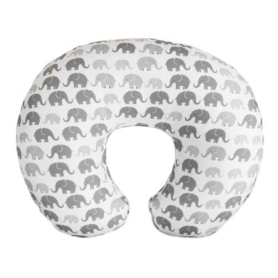 China Memory Pillow Cover Elephants Premium Plaid Microfiber Fabric Soft Quick Dry Nursing Fits Bare Original Luxe Nursing Pillow Naked for sale