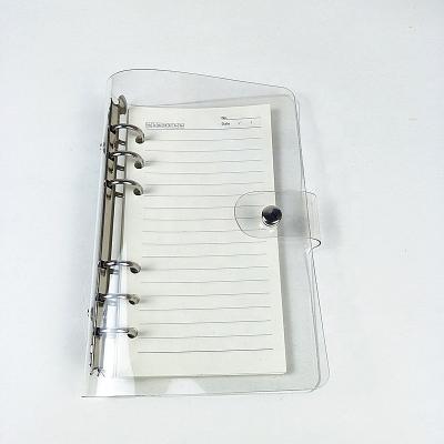 China Custom Hardcover A5 A6 School Notebook Writing Paper Stationery With PVC Coating for sale