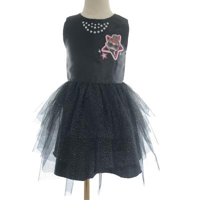 China China Manufacture Breathable Professional Black Dresses Party Girls Baby Party Wear Dresses for sale