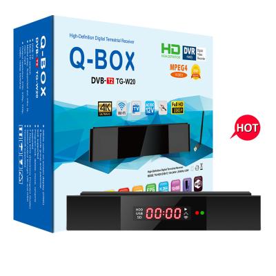 China OTHER Q-BOX the cheapest and best hevc DVBT2 TV decoder TG-W20 TG-W20 receiver DVB-T2 for sale