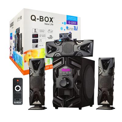 China No Q-BOX Q-1203 3.1 Home System Cheap Speaker Ailiang for sale