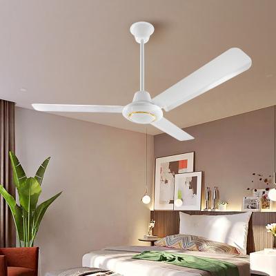 China OEM TNTSTAR TG-1140J+ Decorative Solid Wood 52 Inch DC Motor 3 Blades Decorative Top Sponsor Ceiling Fan Ceiling A 1stshine Led for sale