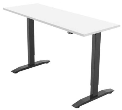 China Height Adjustable Sit Stand Desk Home Office (Height) Electric Desks ES1 for sale