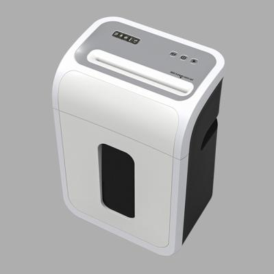 China 14 Sheet Cross Section Paper/CD/Credit Card Shredder, 10 minutes running time, low operation noise, 18L basket with casters normal for sale