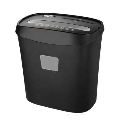 China Small-Cut 8-Sheet Paper Shredder, High Security P4 Desktop Shredders Normal for sale