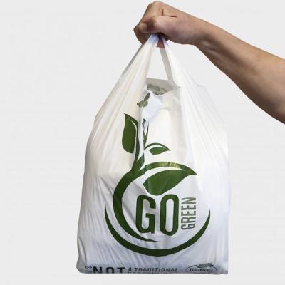 China Biodegradable Garbage Vegetable Bags Biodegradable Plastic Bags for sale